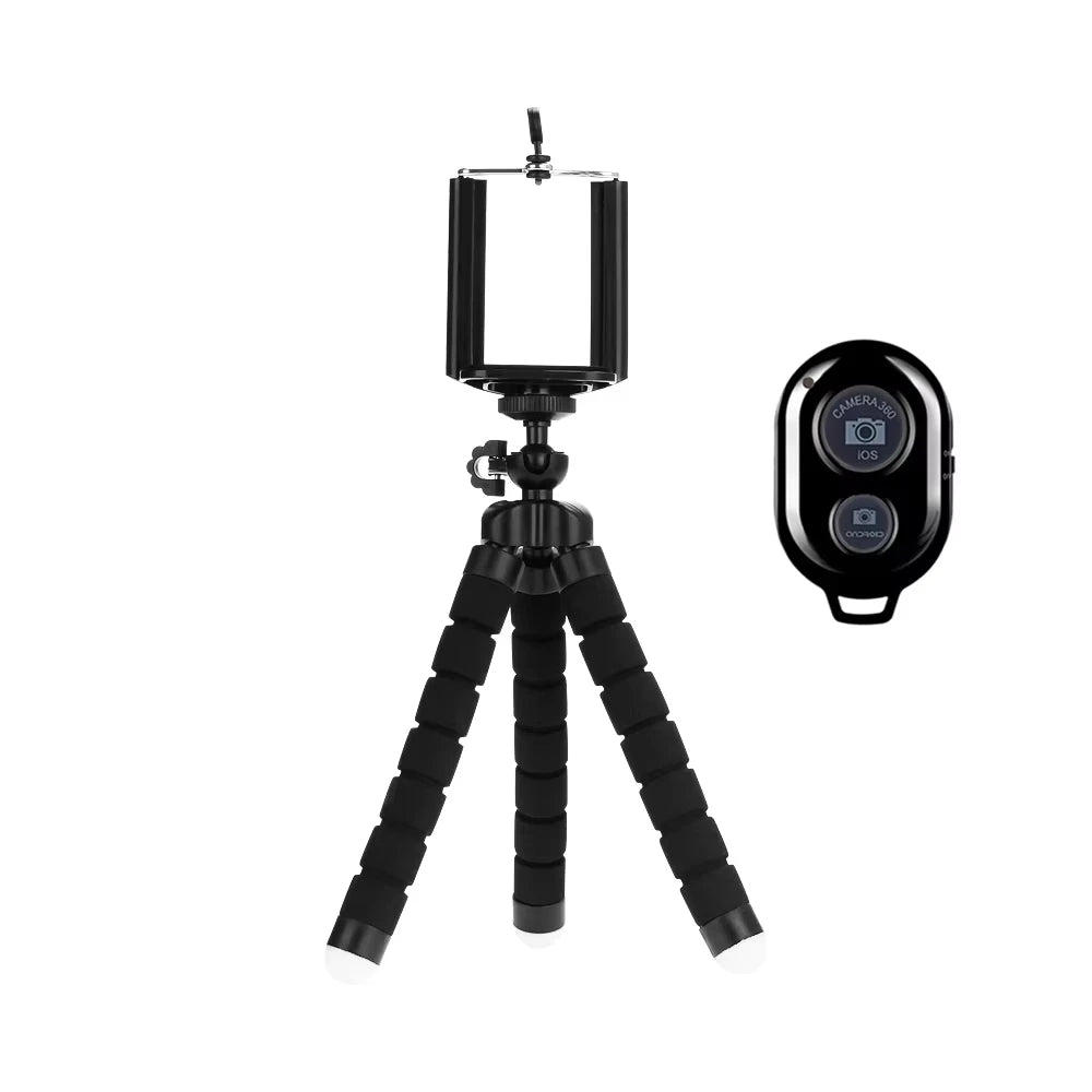 Tripods For Phone Mobile Camera Holder Clip Smartphone Monopod Tripe Stand Octopus Mini Tripod Stativ For Phone
