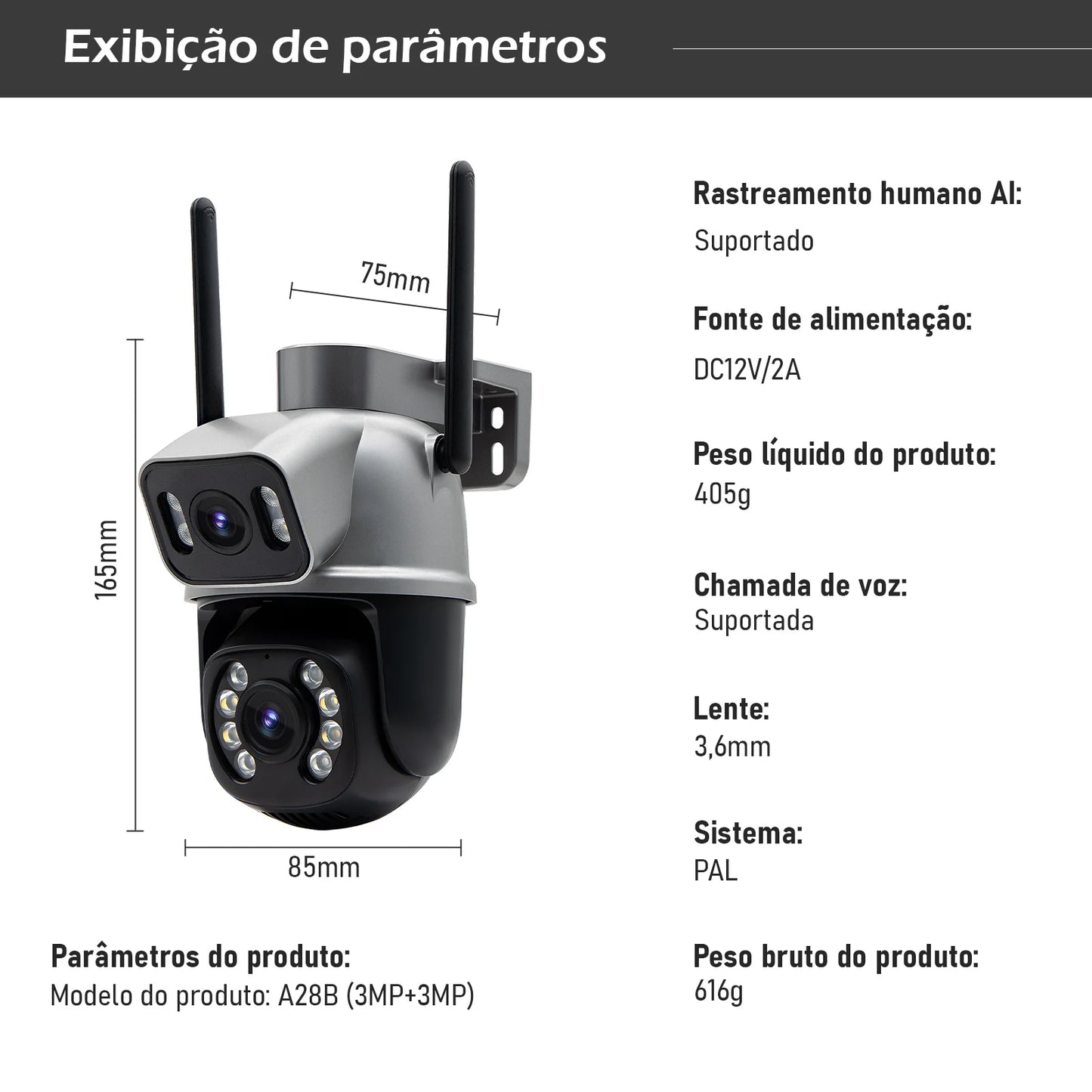 Icsee Black Wifi Surveillance Camera Security Camera Monitor 4K Ultra Hd Security Camera Wifi Waterproof