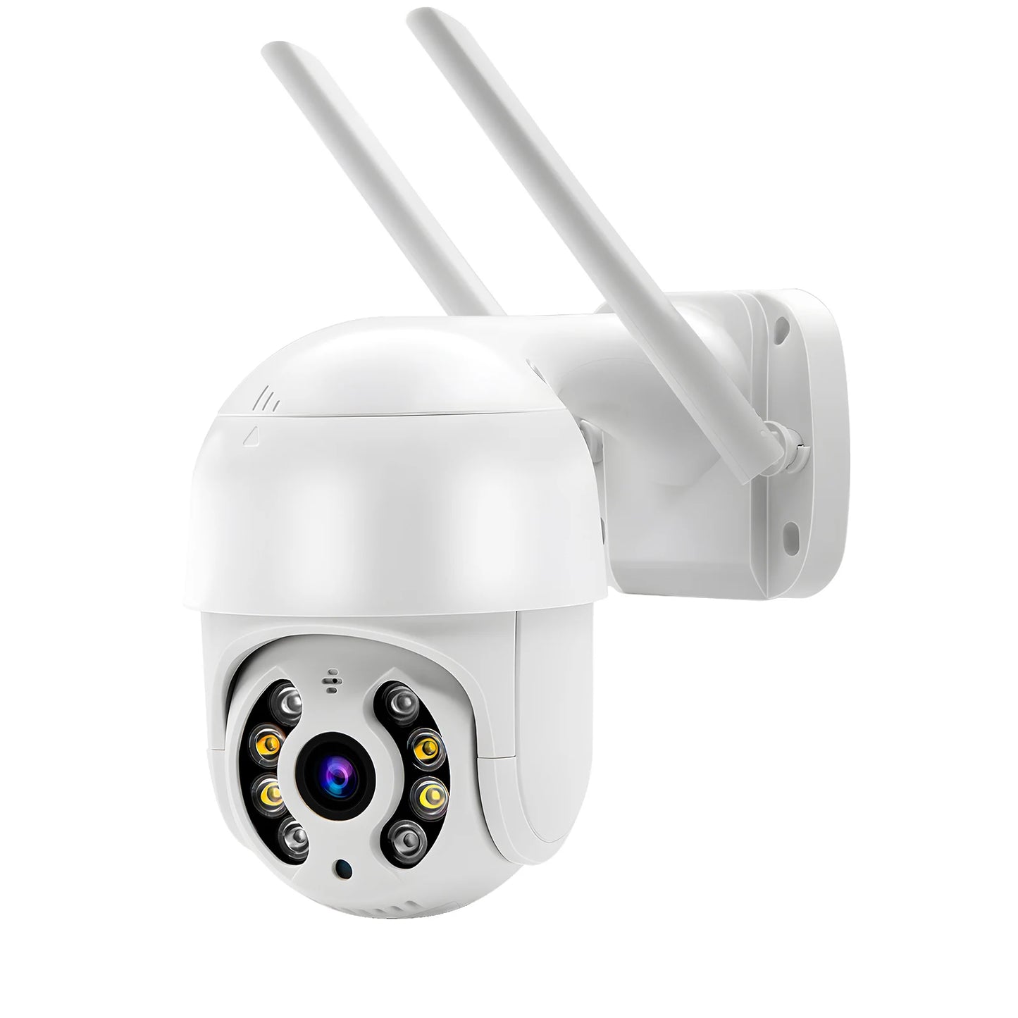 Icsee Black Wifi Surveillance Camera Security Camera Monitor 4K Ultra Hd Security Camera Wifi Waterproof