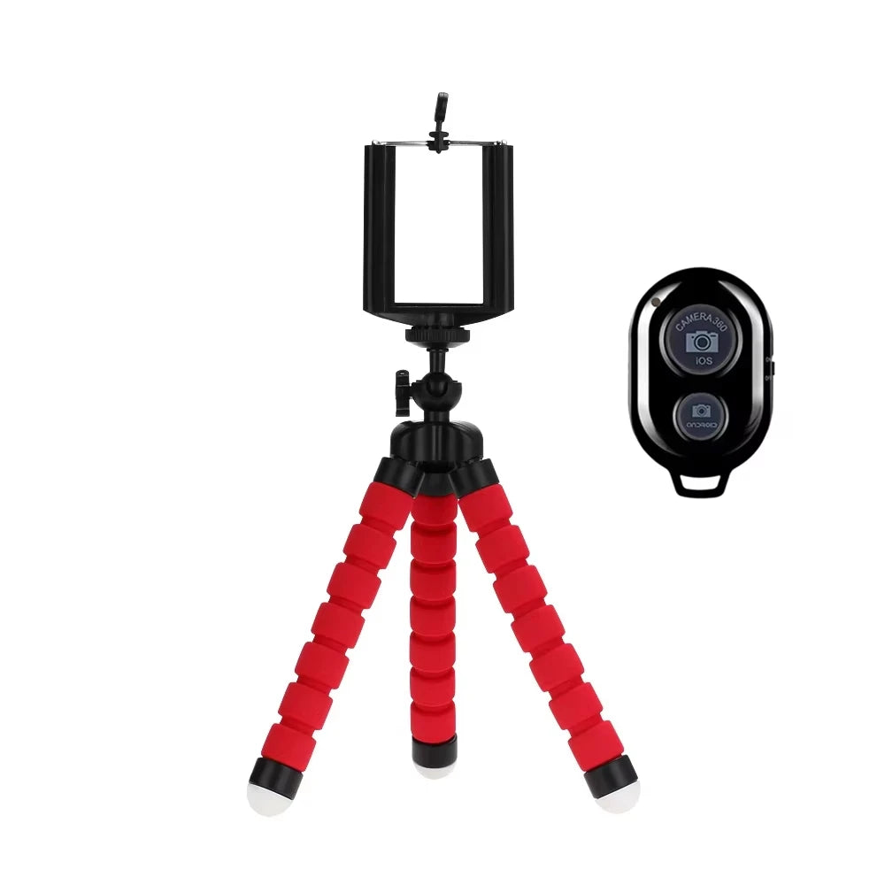 Tripods For Phone Mobile Camera Holder Clip Smartphone Monopod Tripe Stand Octopus Mini Tripod Stativ For Phone