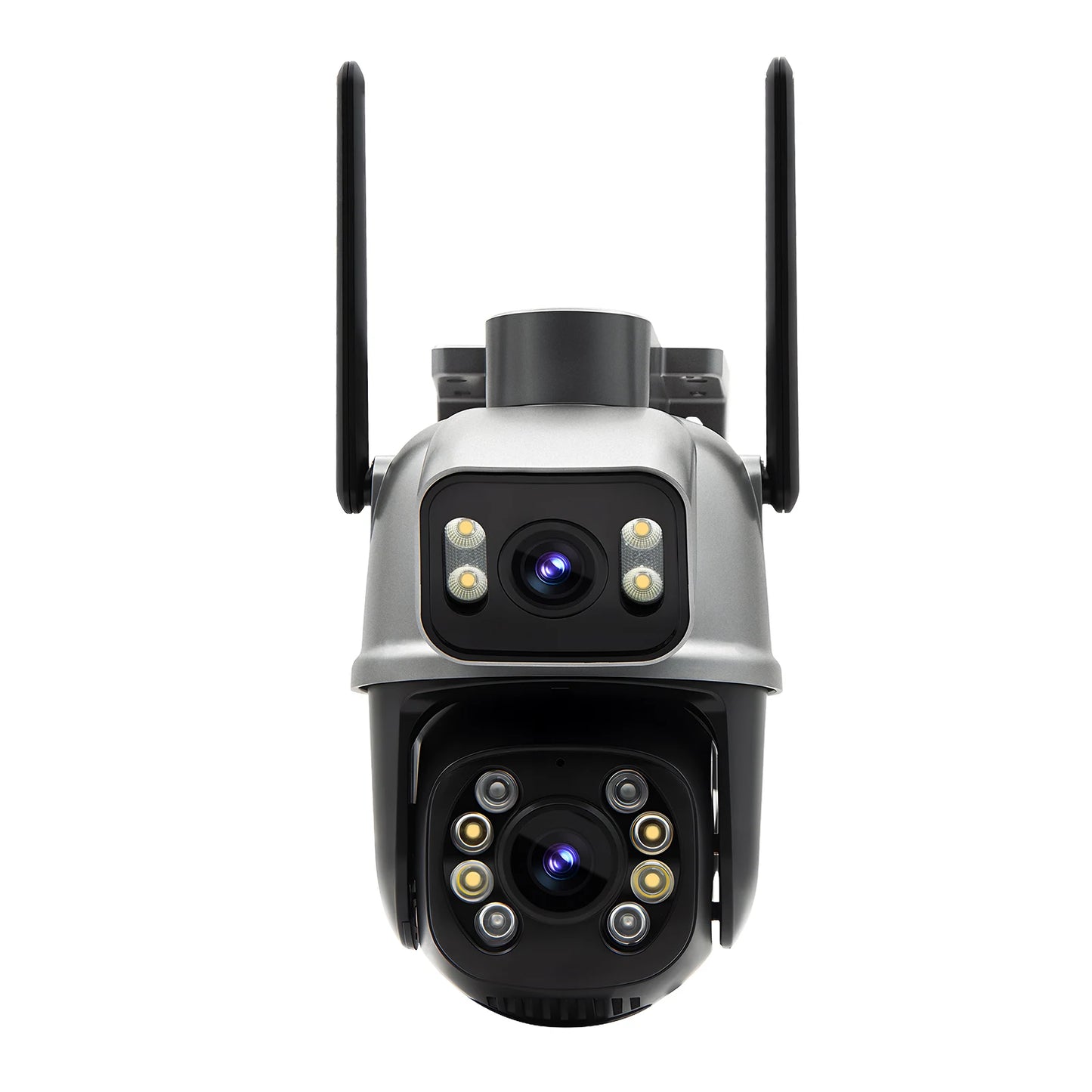 Icsee Black Wifi Surveillance Camera Security Camera Monitor 4K Ultra Hd Security Camera Wifi Waterproof